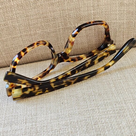 Warby Parker Women Eyeglasses Sunglasses Frame Brown Tortoise EVERETT 235 51[]19 main image 4